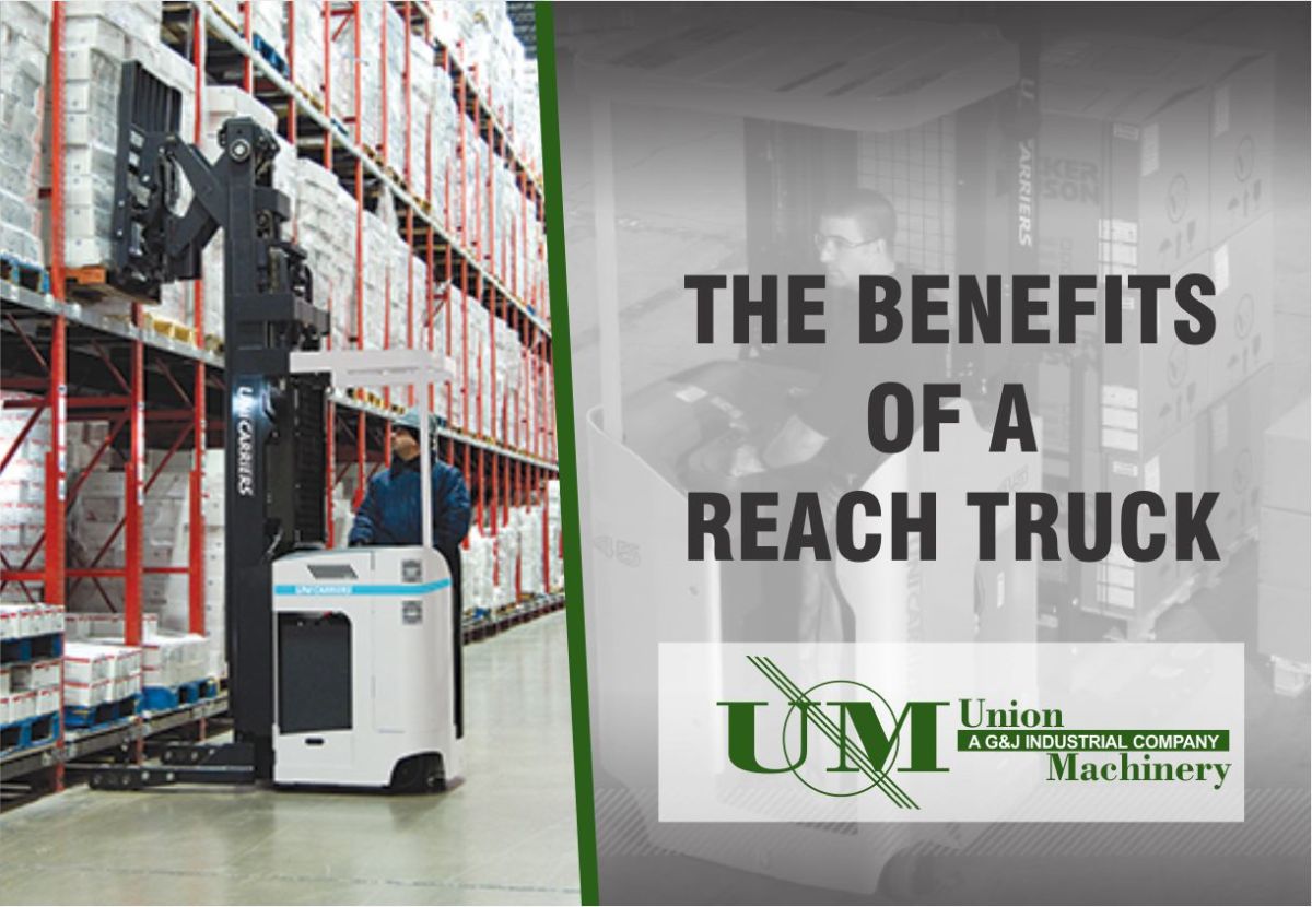 The Benefits of a Reach Truck – Union Machinery Blog