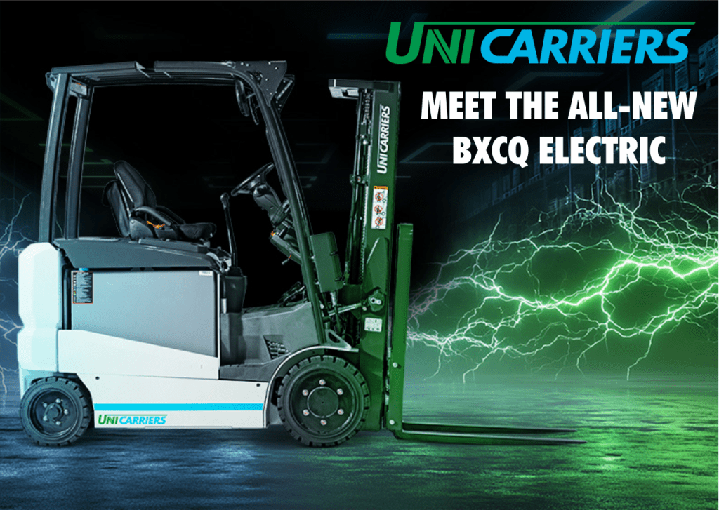 Introducing the All-New UniCarriers BXCQ Electric&nbsp;Forklift